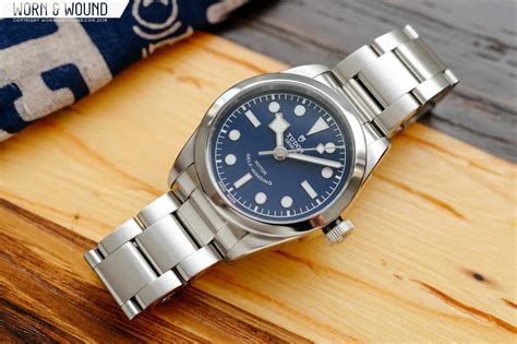 tudor 7950|tudor black bay blue dial.